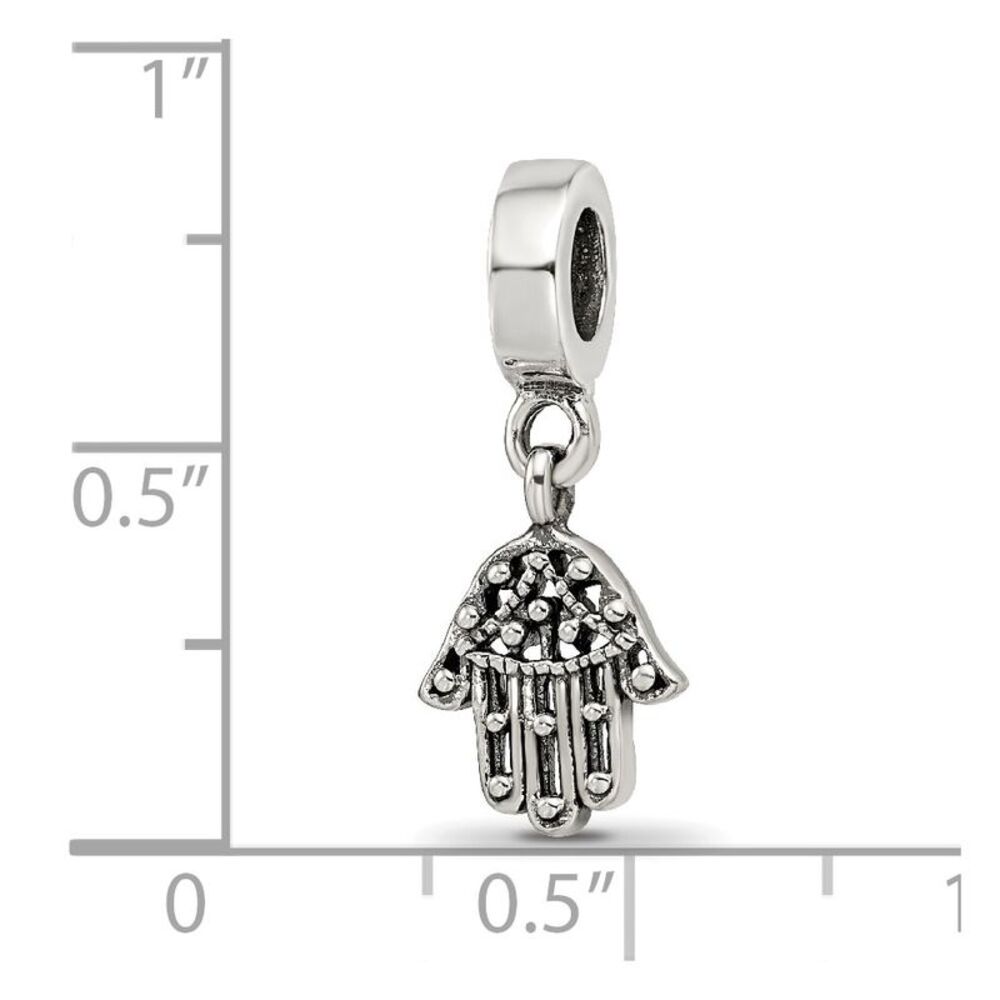 Kazi Luxury Sterling Silver Reflections Hamsa/Cha… - image 4